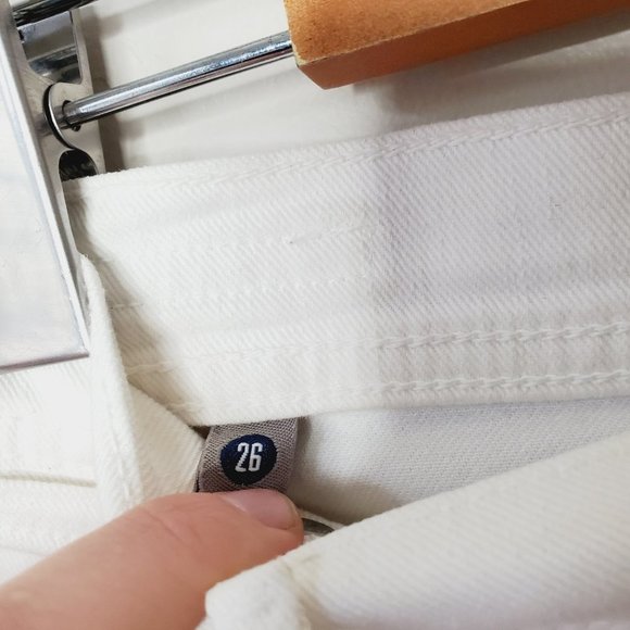 COH White Dani Cropped Straight Leg Jeans - Picture 8 of 13